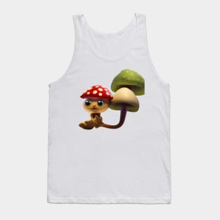 cute mushroom Tank Top